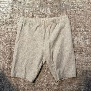 Carter's Kids Light Heather Gray Biker Shorts size 8